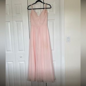 Pink bridesmaid/prom dress